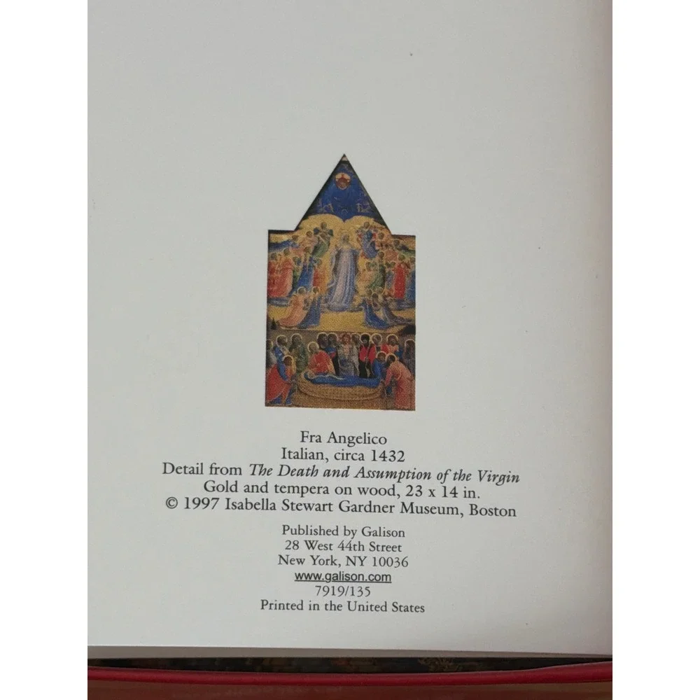 Galison Fra Angelico Holiday Notecards 100 Count Boxed Christmas Cards 1997 New